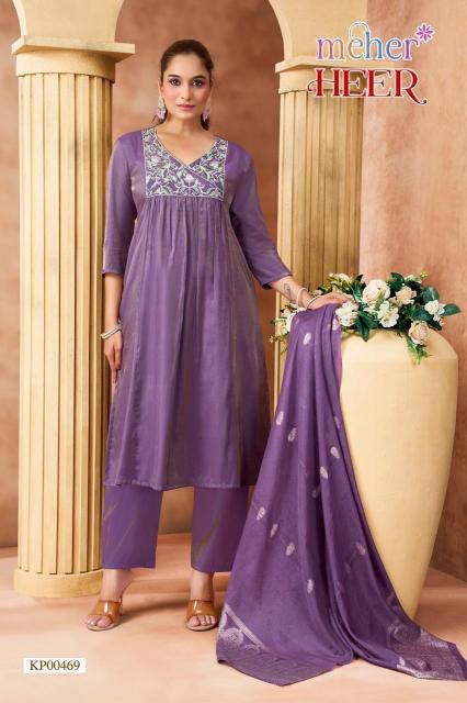 Meher heer 3pcs designer kurtis wholesaler